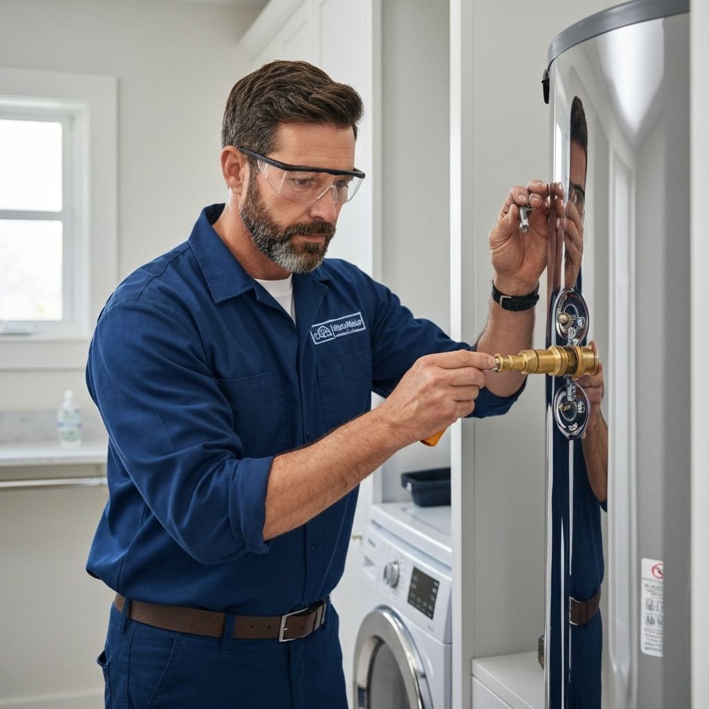 Water heater installation