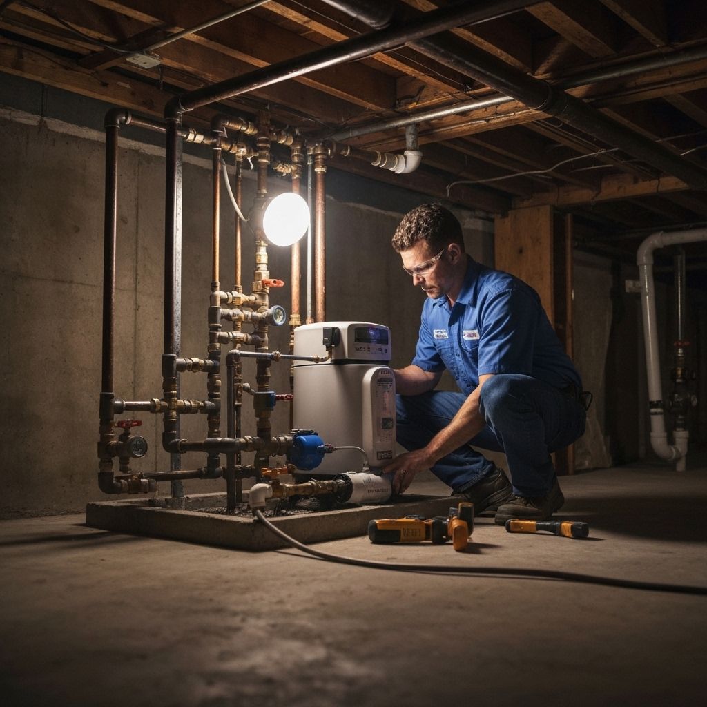 Water softener system